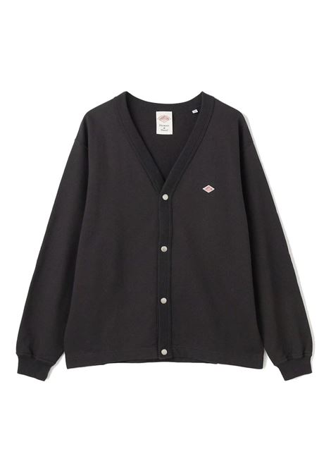 cardigan terry v-neck uomo antracite DANTON | DT-C0406CHARCOAL