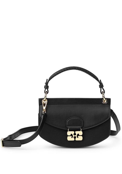 borsa apo g mini donna nera GANNI | A6349099