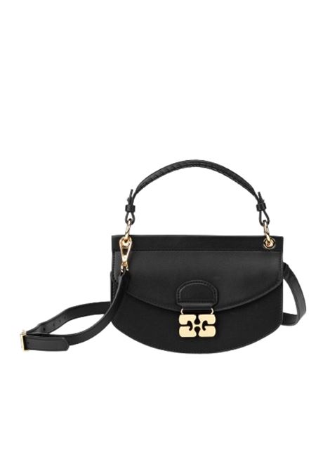 borsa apo g mini donna nera GANNI | A6349099
