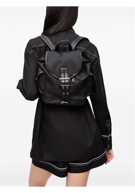 small bucky backpack woman black GANNI | A6528099