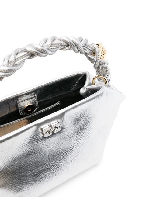borsa mini bau donna argento GANNI | A6595018