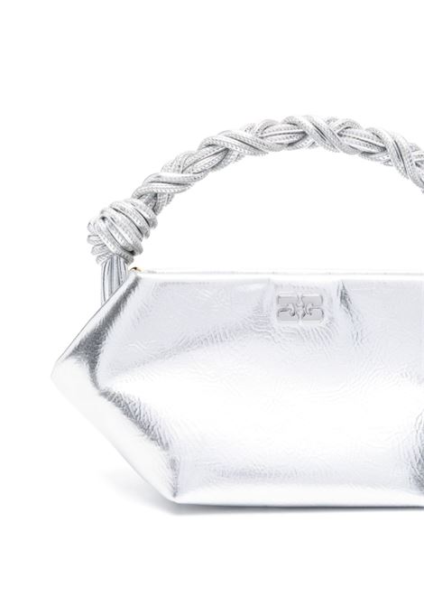 borsa mini bau donna argento GANNI | A6595018