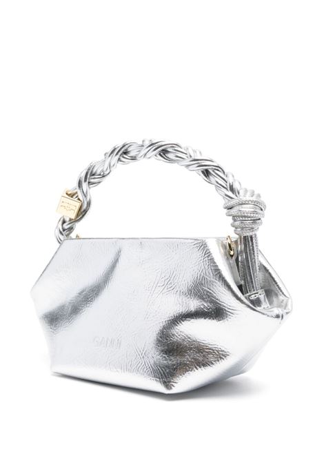 borsa mini bau donna argento GANNI | A6595018