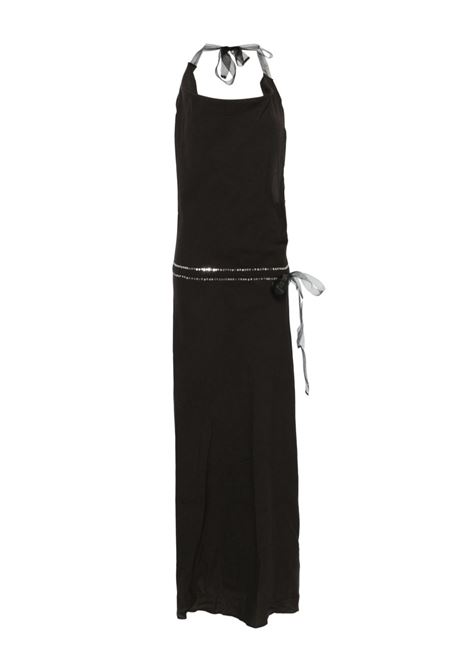 abito lungo costa donna nero GIMAGUAS | RWS250703901