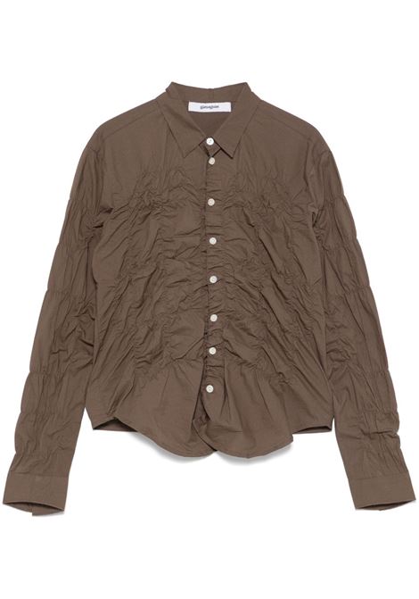 camicia lupa donna marrone GIMAGUAS | RWS252703339