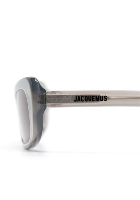 occhiali da sole les lunettes capri unisex grigi JACQUEMUS | 246AC698-5040950