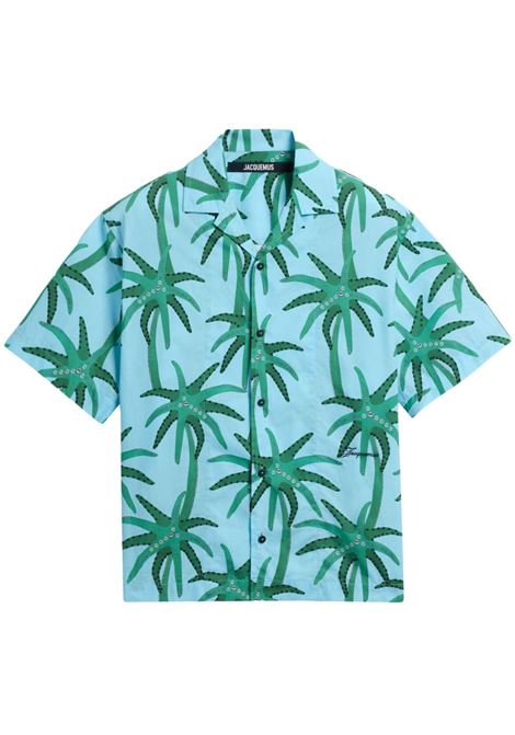 camicia la chemise jean uomo blu JACQUEMUS | 255SH201-16773EJ