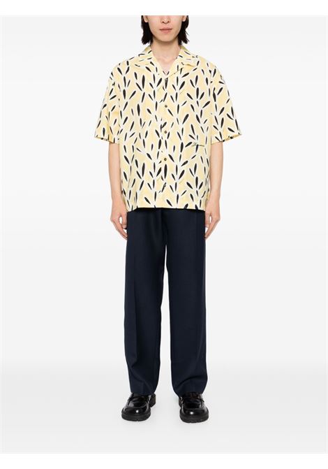 camicia la chemise jean uomo gialla JACQUEMUS | 255SH201-17052BO