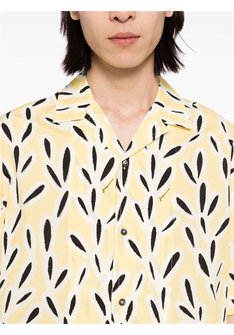 camicia la chemise jean uomo gialla JACQUEMUS | 255SH201-17052BO