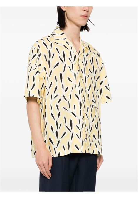 camicia la chemise jean uomo gialla JACQUEMUS | 255SH201-17052BO