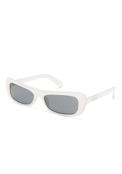 occhiali da sole capri metallic unisex perla JACQUEMUS | JAC55C10SUV