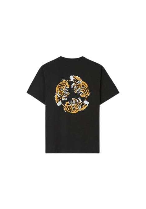 t-shirt paris uomo nera KENZO | FF58TS4814SG99J