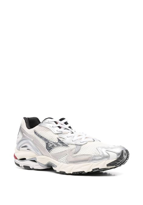 wave rider 10 snekaers man white and silver MIZUNO | D1GA243111