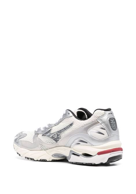 wave rider 10 snekaers man white and silver MIZUNO | D1GA243111