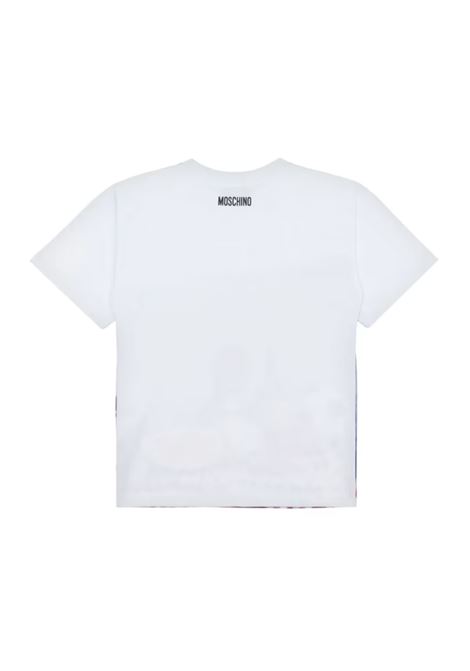 italian inspiration t-shirt man white MOSCHINO | 251ZZ070202411001