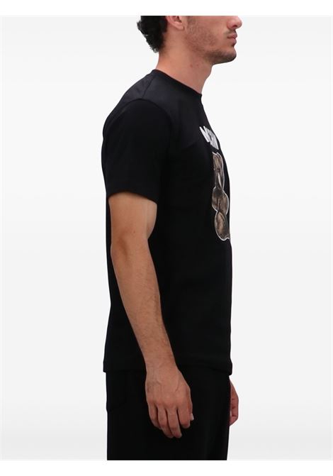 teddy bear t-shirt man black MOSCHINO | 251ZZ071002411555