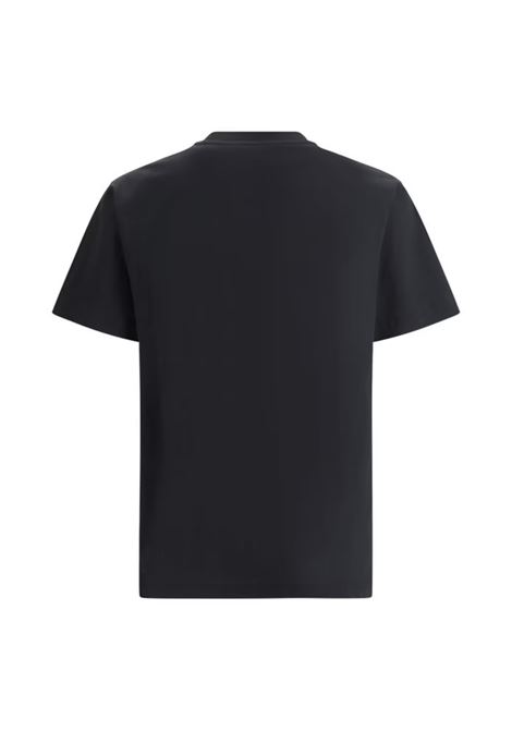 eggs print t-shirt man black MOSCHINO | 251ZZ071502411555
