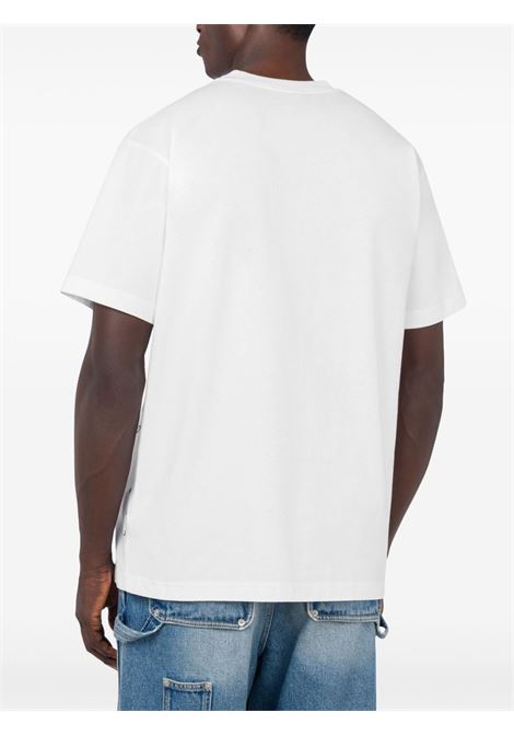 message print t-shirt man white MOSCHINO | 251ZZ071702411001