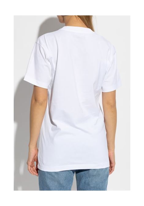 smiley t-shirt man white MOSCHINO | 251ZZ072302411001