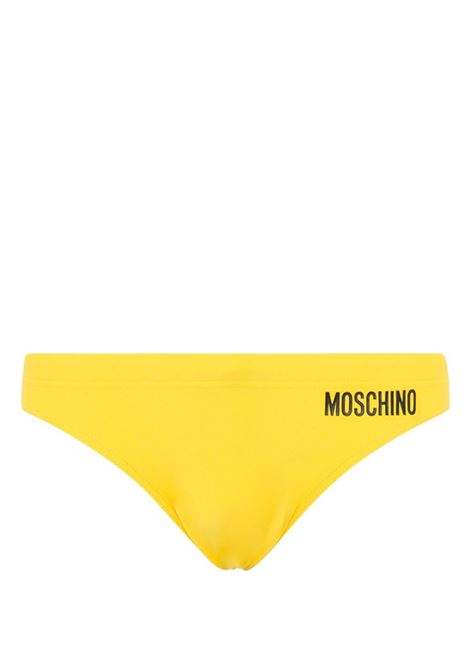 slip mare smiley uomo giallo MOSCHINO | 251ZZ420202781027