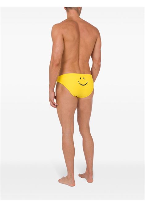 slip mare smiley uomo giallo MOSCHINO | 251ZZ420202781027