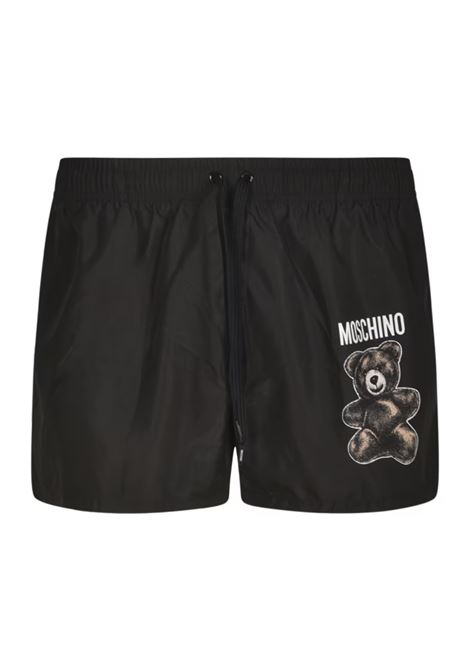 boxer mare teddy bear uomo nero MOSCHINO | 251ZZ420402741555