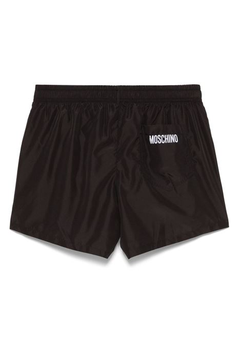 box mare yin yang uomo bianco e nero MOSCHINO | 251ZZ420602742001
