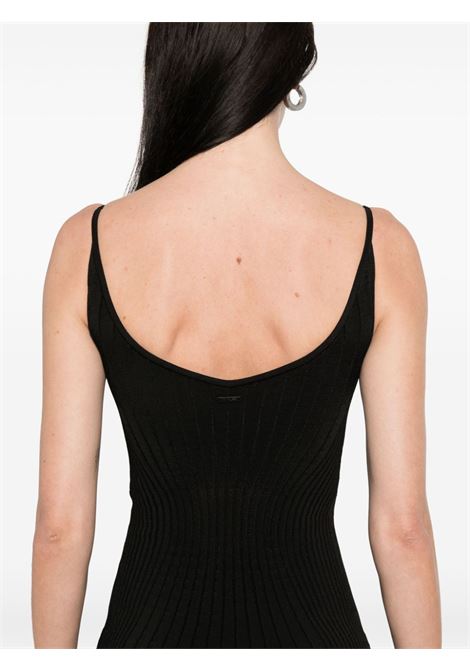 midi dress black womn MUGLER | 25P2RO162911281999