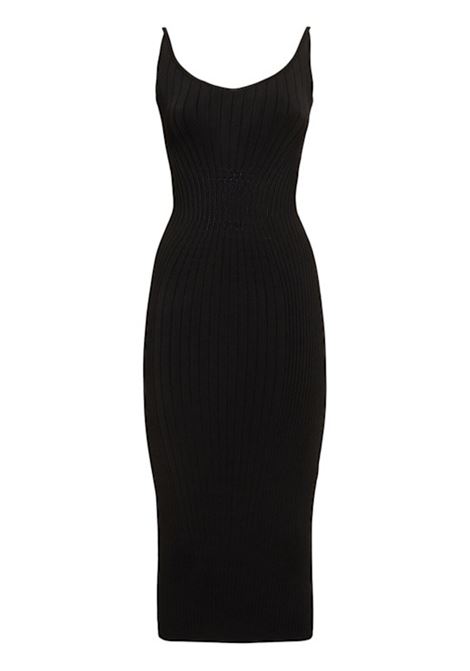 midi dress black womn MUGLER | 25P2RO162911281999