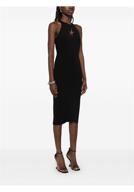 star ciut out dress woman black MUGLER | 25P3RO17008591999
