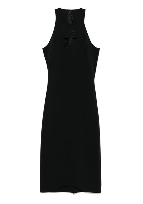 star ciut out dress woman black MUGLER | 25P3RO17008591999