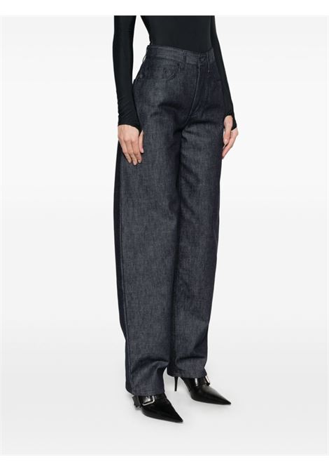 barrel leg jeans woman blue MUGLER | 25P6PA04872014RD600