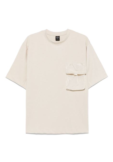 t-shirt nera reverse pocket uomo avorio OAKLEY | FOA40683468S