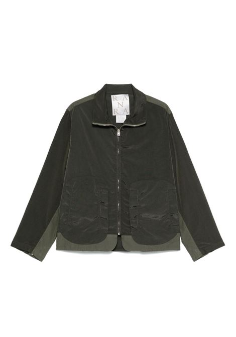 wanderer canvas nylon jacket uomo grigio antracite RANRA | AMSS25OW02563C922