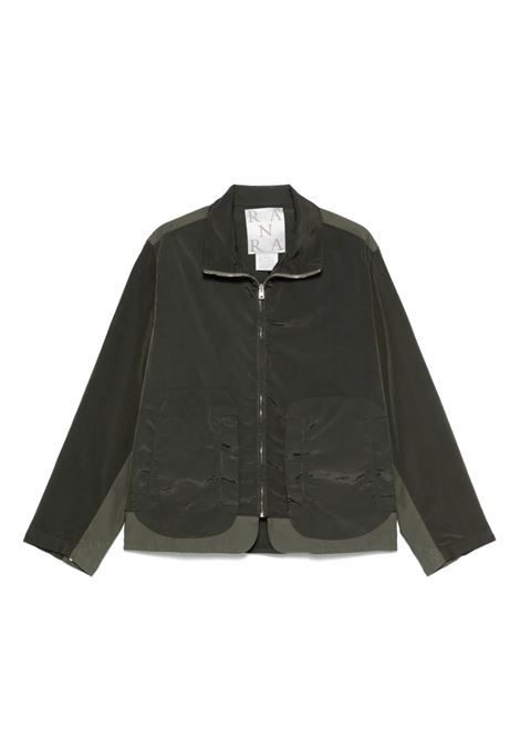 wanderer canvas nylon jacket uomo grigio antracite RANRA | AMSS25OW02563C922