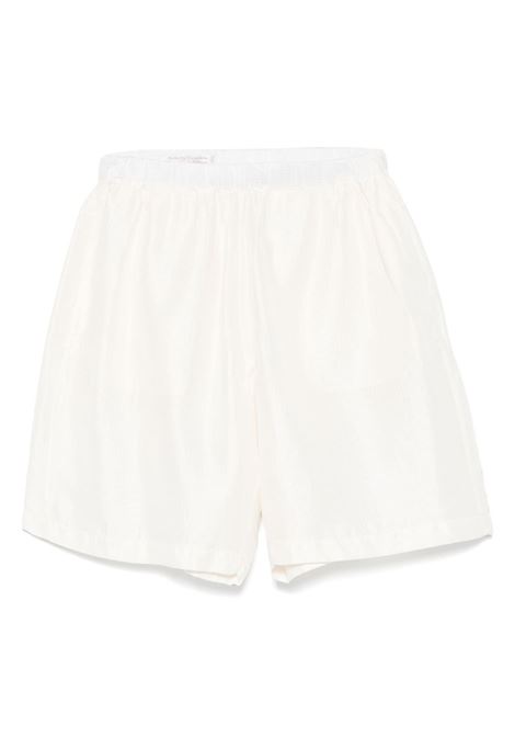 stroller silk ripstop shorts man white RANRA | AMSS25SH01516C006