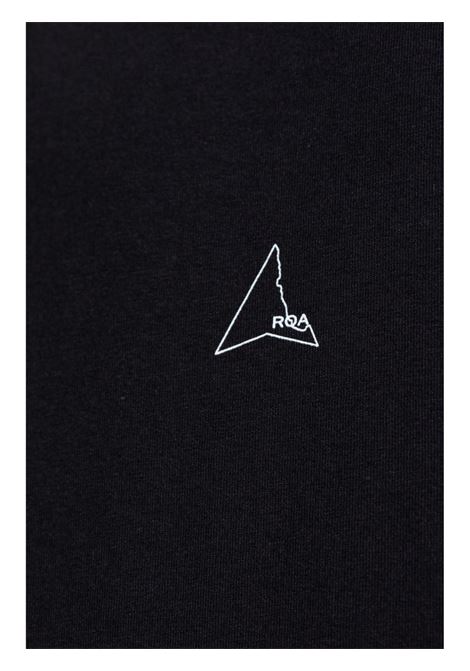 t-shirt light regular uomo nera ROA | RBMW0254JY22BLK0001