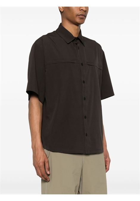 camicia dot air shirt unisex nera ROA | RBMW0371FA263BRW0003