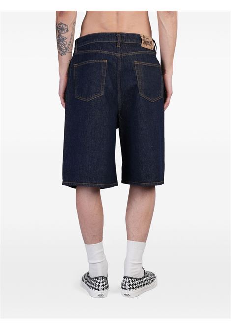 big ol short denim man rinsed indigo STÜSSY | 112296T0737