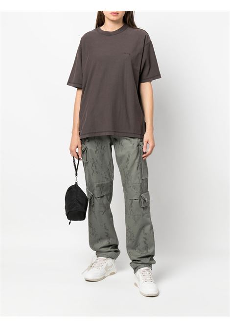 lazzy tee uomo nero sbiadito STÜSSY | 11402830090
