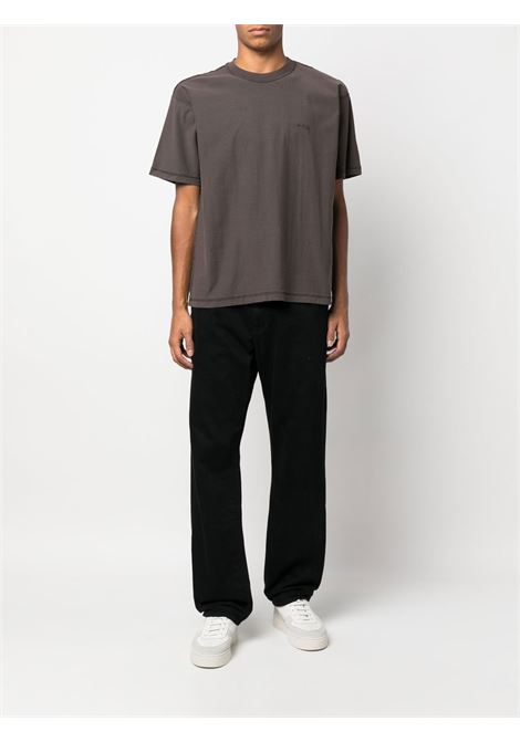 lazzy tee uomo nero sbiadito STÜSSY | 11402830090