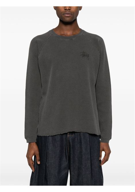 basic stussy thermal man washed black STÜSSY | 11403560034
