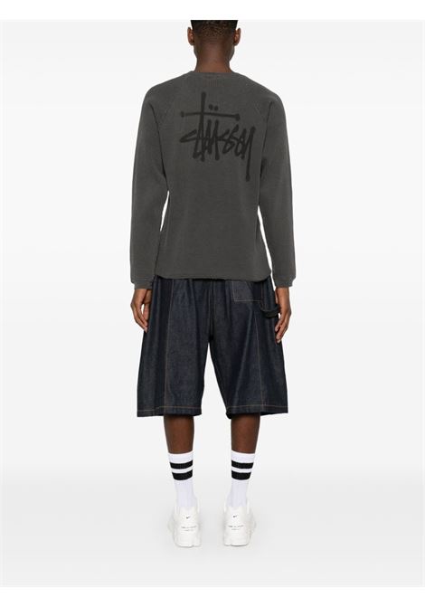basic stussy thermal man washed black STÜSSY | 11403560034