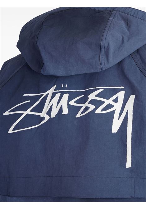 beach shell wave dye man navy STÜSSY | 1157450806