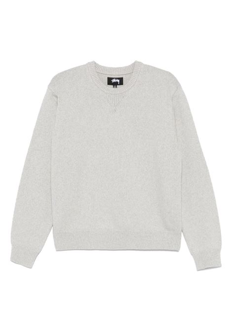handwritten sweater uomo grigia STÜSSY | 117263915
