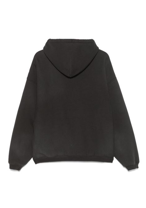 stu relaxed hoodie uomo nera STÜSSY | 1185780001