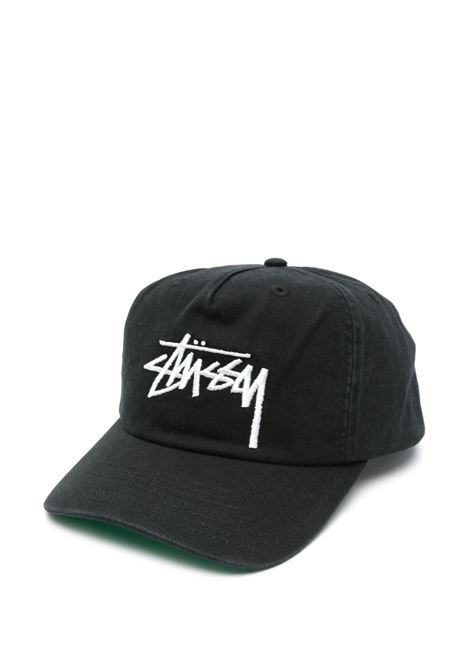 big stock mid depth cap man black STÜSSY | 13111451361