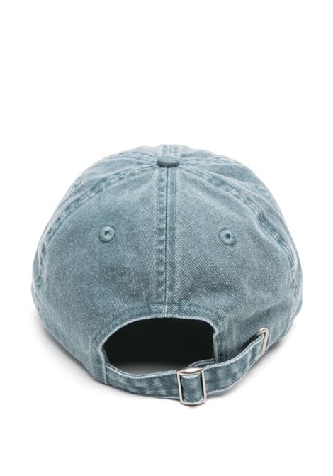 basic washed low po cap uomo blu STÜSSY | 13111632527