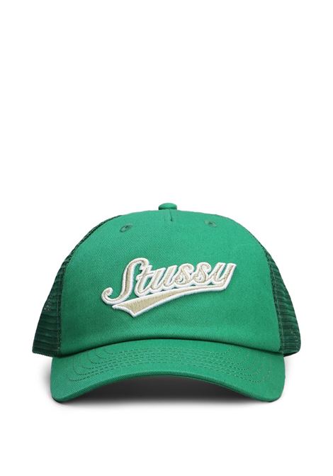low profile trucker athletic cap uomo forest STÜSSY | 13111650410