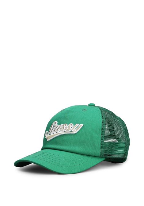 low profile trucker athletic cap uomo forest STÜSSY | 13111650410